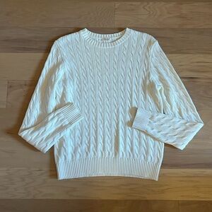 Brandy Melville Cable Knit Sweater